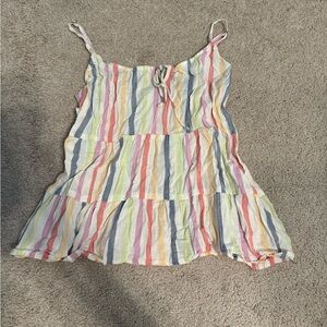 Striped Multicolor Women's Top